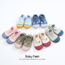 Load image into Gallery viewer, Baby Socks With Rubber Soles Cartoon baby shoes Infant Sock