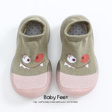 Load image into Gallery viewer, Baby Socks With Rubber Soles Cartoon baby shoes Infant Sock