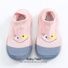 Load image into Gallery viewer, Baby Socks With Rubber Soles Cartoon baby shoes Infant Sock