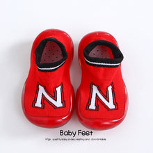 Load image into Gallery viewer, Baby Socks With Rubber Soles Cartoon baby shoes Infant Sock