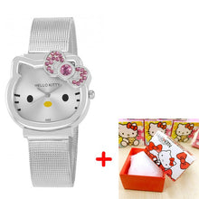 Load image into Gallery viewer, High Quality Cartoon Cute Mesh Stainless Steel Band Quartz Watch Children Kids Girls Boys Casual Bracelet Wristwatch Relogio