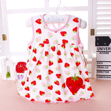 Load image into Gallery viewer, 2018 Summer Baby Dress New Girls Fashion Infantile Dresses Cotton Children's Clothes Flower Style Kids Clothing Princess Dress