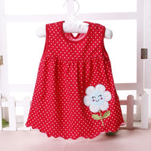Load image into Gallery viewer, 2018 Summer Baby Dress New Girls Fashion Infantile Dresses Cotton Children's Clothes Flower Style Kids Clothing Princess Dress