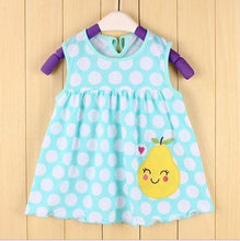 Load image into Gallery viewer, 2018 Summer Baby Dress New Girls Fashion Infantile Dresses Cotton Children's Clothes Flower Style Kids Clothing Princess Dress