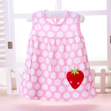 Load image into Gallery viewer, 2018 Summer Baby Dress New Girls Fashion Infantile Dresses Cotton Children's Clothes Flower Style Kids Clothing Princess Dress