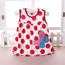 Load image into Gallery viewer, 2018 Summer Baby Dress New Girls Fashion Infantile Dresses Cotton Children's Clothes Flower Style Kids Clothing Princess Dress