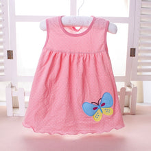 Load image into Gallery viewer, 2018 Summer Baby Dress New Girls Fashion Infantile Dresses Cotton Children's Clothes Flower Style Kids Clothing Princess Dress
