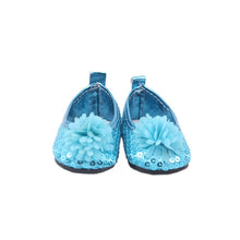 Load image into Gallery viewer, Doll Shoes 7 Cm Sequin Cute Sandals Shoes Boots For 18 Inch American&43 Cm Baby New Born Doll Accessories Girl`s Toy 1/3 Blyth