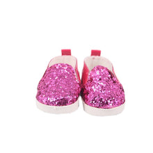 Load image into Gallery viewer, Doll Shoes 7 Cm Sequin Cute Sandals Shoes Boots For 18 Inch American&43 Cm Baby New Born Doll Accessories Girl`s Toy 1/3 Blyth