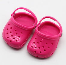 Load image into Gallery viewer, New Sandal Plastic Shoes For 43cm Baby Dolls 17 inch Born Dolls Shoes