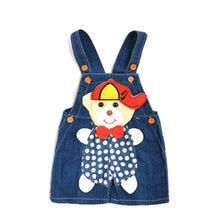 Load image into Gallery viewer, 1 2 3T Baby Clothing Boys Girls Jeans Overalls Shorts Toddler Infant Denim Rompers Cute Cartoon Bebe Pants Summer Bib Clothes