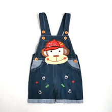 Load image into Gallery viewer, 1 2 3T Baby Clothing Boys Girls Jeans Overalls Shorts Toddler Infant Denim Rompers Cute Cartoon Bebe Pants Summer Bib Clothes