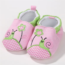 Load image into Gallery viewer, 1 Pair Fashion Cotton Cloth First Walker Cartoon Baby Boy Girls Shoes Bebe Toddler Moccasins 0-24M Non-slip Soft Bottom Shoes