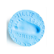 Load image into Gallery viewer, Baby footprint Non-Toxic Photo frame DIY Handprint Footprint Imprint Kit Baby Souvenirs Casting Clay Print Newborn Ink Pad Toys