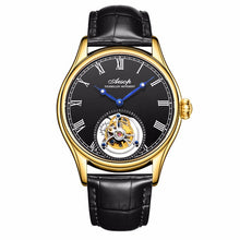 Load image into Gallery viewer, New 100% Original Luxury Tourbillon Watch Mens Mechanical Watches Top Brand Classic White Leather Watch Relogio Masculino