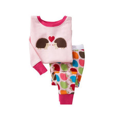 Load image into Gallery viewer, kids pajamas children sleepwear baby pajamas sets boys girls animal pyjamas pijamas cotton nightwear clothes kids clothing
