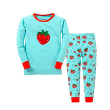 Load image into Gallery viewer, kids pajamas children sleepwear baby pajamas sets boys girls animal pyjamas pijamas cotton nightwear clothes kids clothing