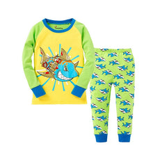 Load image into Gallery viewer, kids pajamas children sleepwear baby pajamas sets boys girls animal pyjamas pijamas cotton nightwear clothes kids clothing