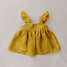 Load image into Gallery viewer, Linen Baby Dresses Summer Girls Clothes Princess Dress 1st Birthday Party Dress For Girl Cute Infant toddler Girls Clothing
