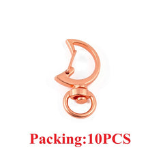 Load image into Gallery viewer, 5-20pcs/lot Key Chain Key Ring keychain Bronze Rhodium Gold 28mm Long Round Split Keyrings Keychain Jewelry Making Wholesale DIY