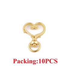 Load image into Gallery viewer, 5-20pcs/lot Key Chain Key Ring keychain Bronze Rhodium Gold 28mm Long Round Split Keyrings Keychain Jewelry Making Wholesale DIY