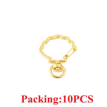 Load image into Gallery viewer, 5-20pcs/lot Key Chain Key Ring keychain Bronze Rhodium Gold 28mm Long Round Split Keyrings Keychain Jewelry Making Wholesale DIY