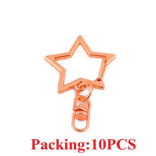 Load image into Gallery viewer, 5-20pcs/lot Key Chain Key Ring keychain Bronze Rhodium Gold 28mm Long Round Split Keyrings Keychain Jewelry Making Wholesale DIY