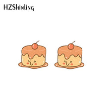 Load image into Gallery viewer, 2019 New Kawaii Animals Acrylic Earring Sweetie Resin Earring Cat Dog Dinosaur Epoxy Shrink Dinks Earrings