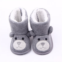 Load image into Gallery viewer, Baby Winter Boots Infant Toddler Newborn Cute Cartoon Bear Shoes Girls Boys First Walkers Super Keep Warm Snowfield Booties Boot
