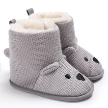 Load image into Gallery viewer, Baby Winter Boots Infant Toddler Newborn Cute Cartoon Bear Shoes Girls Boys First Walkers Super Keep Warm Snowfield Booties Boot