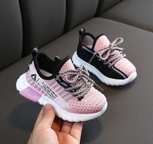 Load image into Gallery viewer, 2020 New Autumn Kids Shoes Breathable Boys Girls Sport Shoes Children Casual Sneakers Baby Running Shoes Mesh Canvas Shoes