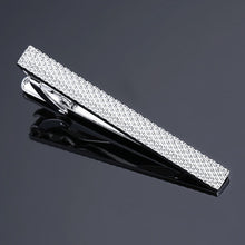 Load image into Gallery viewer, DY New and high quality laser engraving tie clip fashion style gold silvery and black men's business tie pin Free Delivery