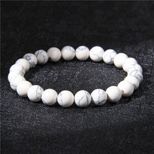 Load image into Gallery viewer, Chakra Beaded Charm Bracelet Men 8mm Natural Stone Tiger Eye Malachite lapis lazuli Healing Beads Bracelet Women Yoga Jewelry