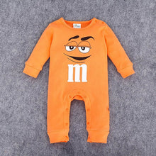 Load image into Gallery viewer, 2020 Infant Clothes Autumn NewBorn Baby Rompers letter M Clothing Costumes Cartoon Funny Kids Jumpsuit New Born Boys Clothes