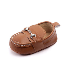 Load image into Gallery viewer, Leather baby boy shoes infant sneaker shoes newborn first walker soft soled toddler footwears for 0 -1year babiesобувь для малыш