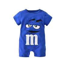 Load image into Gallery viewer, 2018 Summer Boy Newborn Baby Clothing Cartoon Printing Short Sleeved Jumpsuit Romper Conjoined New Girl Clothes