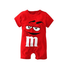 Load image into Gallery viewer, 2018 Summer Boy Newborn Baby Clothing Cartoon Printing Short Sleeved Jumpsuit Romper Conjoined New Girl Clothes