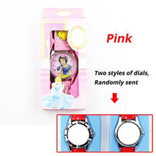Load image into Gallery viewer, Children's Cartoon Spiderman Kids Watch Batman Supreman Child Watch Boys Leather Strap Quartz Watch With Box Reloj Nino Boy Gift