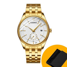 Load image into Gallery viewer, CHENXI Gold Wrist Watch Men Watches Lady Top Brand Luxury Quartz Wristwatch For Lover's Fashion Dress Clock Relogio Masculino