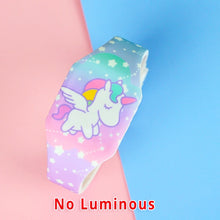 Load image into Gallery viewer, 2020 Luminous Spiderman Kids Watches Girls Princess Avengers Cartoon Pattern LED Boys Watch Reloj Infantil Wristwatches