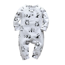 Load image into Gallery viewer, Baby Boys Girls Romper Cotton Long Sleeve Letter Mom Plus Dad Equal Me Jumpsuit Infant Clothing Autumn Newborn Baby Clothes