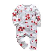 Load image into Gallery viewer, Baby Boys Girls Romper Cotton Long Sleeve Letter Mom Plus Dad Equal Me Jumpsuit Infant Clothing Autumn Newborn Baby Clothes