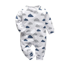Load image into Gallery viewer, Baby Boys Girls Romper Cotton Long Sleeve Letter Mom Plus Dad Equal Me Jumpsuit Infant Clothing Autumn Newborn Baby Clothes