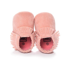 Load image into Gallery viewer, 2020 PU Suede Leather Newborn Baby Moccasins Shoes Soft Soled Non-slip Crib First Walker