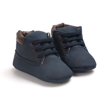 Load image into Gallery viewer, 2020 Spring / Autumn Infant Baby Boy Soft Sole PU Leather First Walkers Crib Shoes 0-18 Months