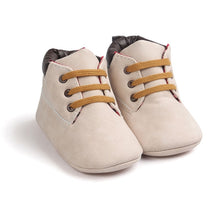 Load image into Gallery viewer, 2020 Spring / Autumn Infant Baby Boy Soft Sole PU Leather First Walkers Crib Shoes 0-18 Months