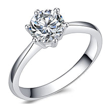 Load image into Gallery viewer, 2020 Modern Fashion Women Ring Trend White AAA Crystal Zircon Engagement Design Rings for Women Wedding Jewelry Gift