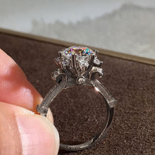 Load image into Gallery viewer, 2020 Modern Fashion Women Ring Trend White AAA Crystal Zircon Engagement Design Rings for Women Wedding Jewelry Gift