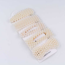 Load image into Gallery viewer, 5 Pieces Pearl Hairpin Women's Fashion Soft Pearl Hairpin Hair Stick Girl Hair Clip Hair Clip Set Hair Accessories Jewellery