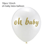 Load image into Gallery viewer, Baby Shower Banner Its A Boy/Girl Confetti Balloon Baby Gender Reveal Birthday Party Decorations Kids Gift Party Decor Supplies